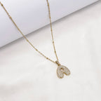 Collana Letterine Grandi Oro