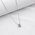 Collana Letterine Piccole Argento