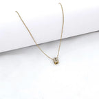 Collana Letterine Piccole Oro