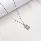 Collana Letterine Grandi Argento