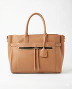 Borsa Strutturata Zip Frontale