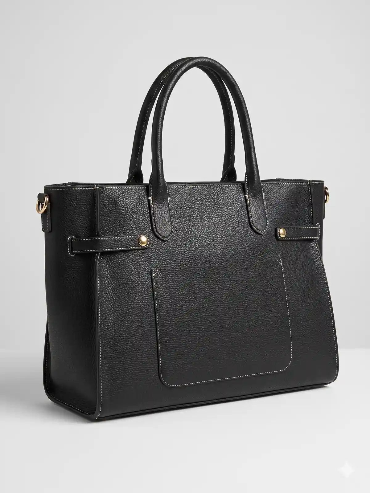 Borsa Strutturata Zip Frontale