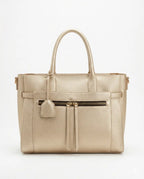 Borsa Strutturata Zip Frontale