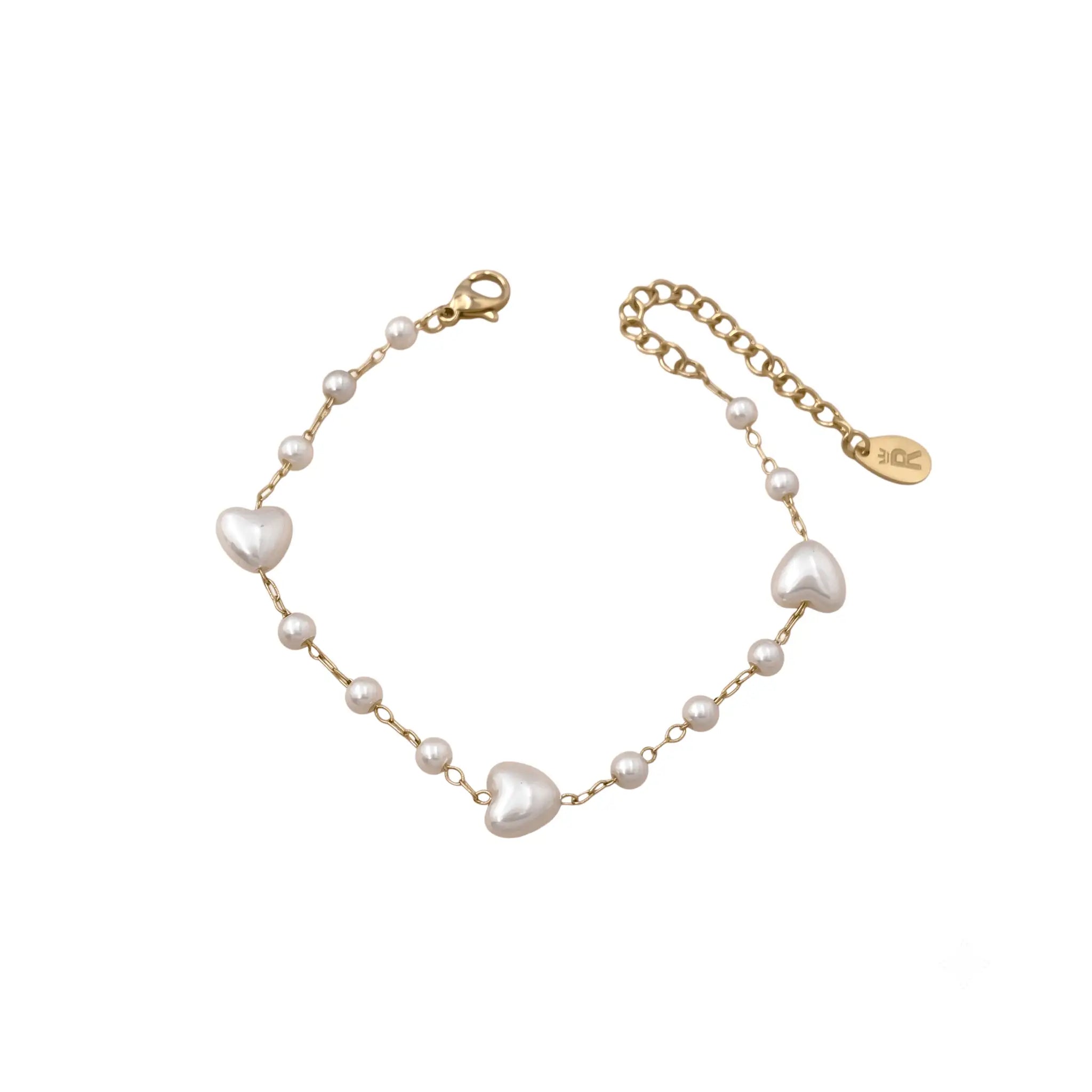 Bracciale Perle con Cuore