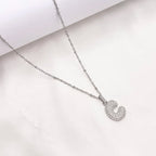 Collana Letterine Grandi Argento