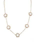 Collana (oro) fiori
