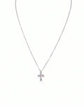 Collana croce con punti luce