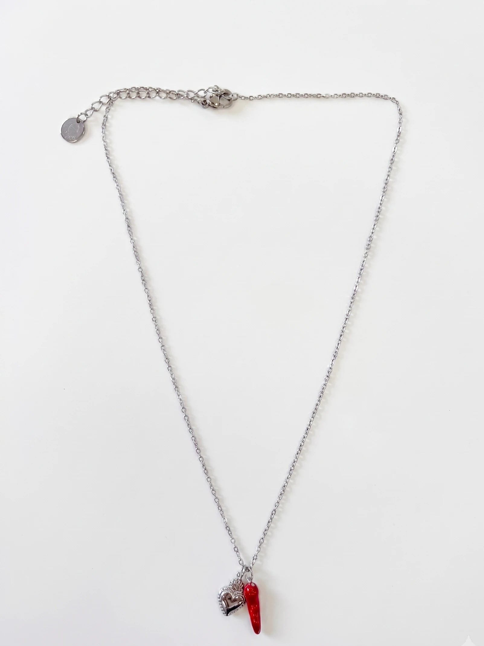 Collana Peperoncino e Cuore