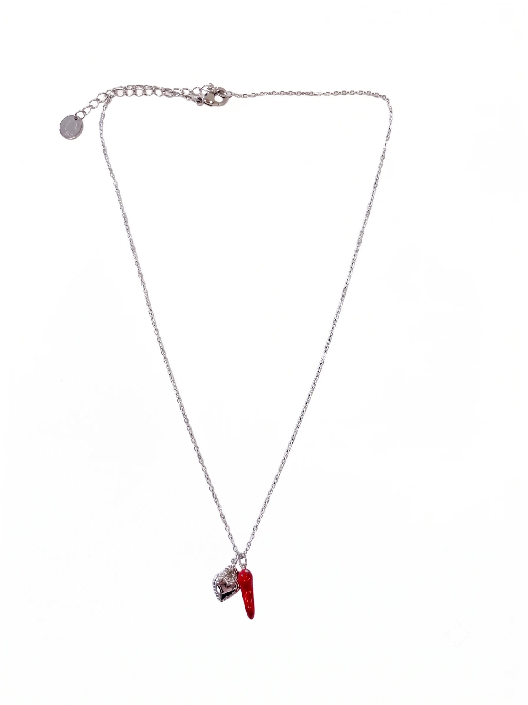Collana Peperoncino e Cuore