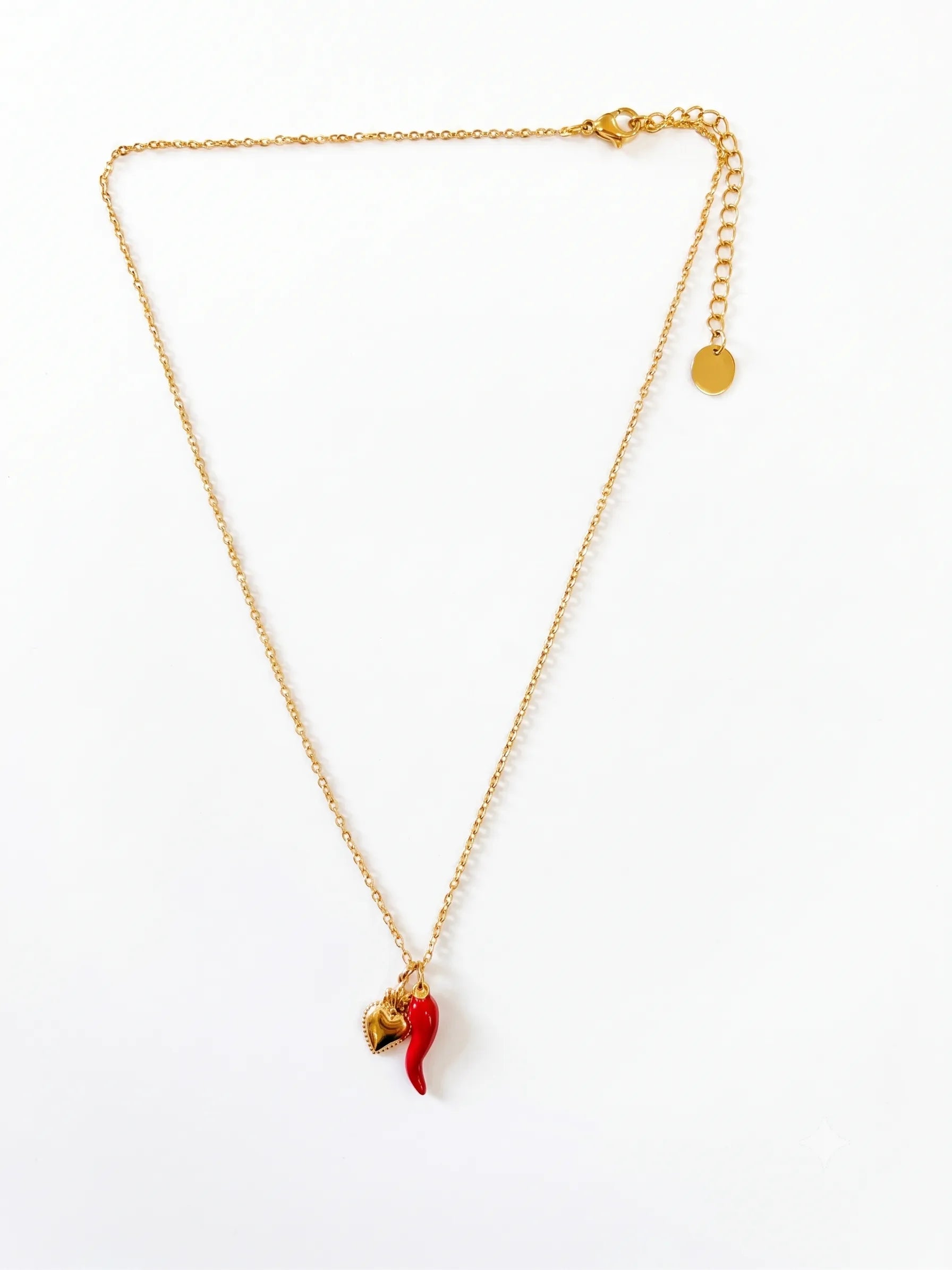 Collana Peperoncino e Cuore