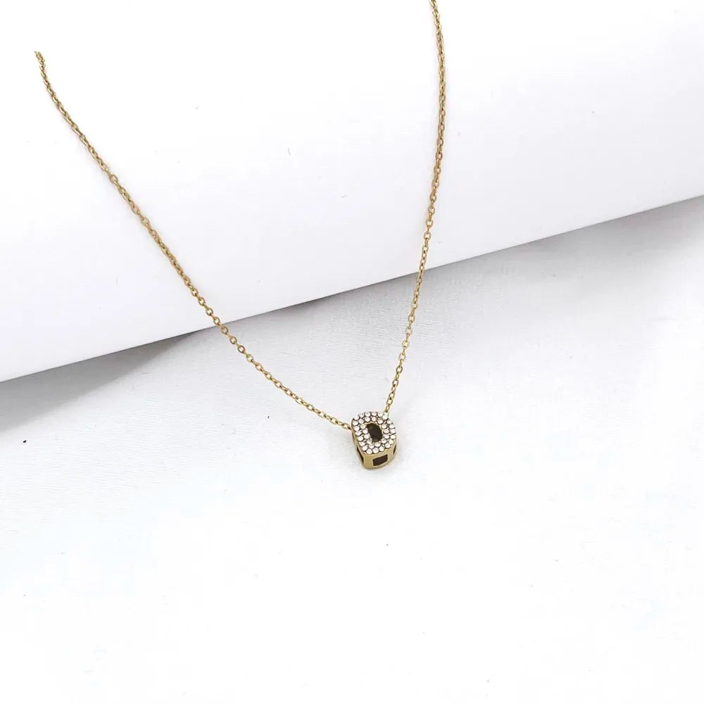 Collana Letterine Piccole Oro