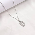 Collana Letterine Grandi Argento
