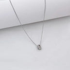 Collana Letterine Piccole Argento