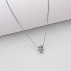 Collana Letterine Piccole Argento