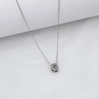 Collana Letterine Piccole Argento
