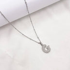 Collana Letterine Grandi Argento