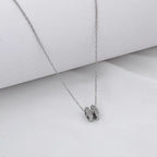 Collana Letterine Piccole Argento