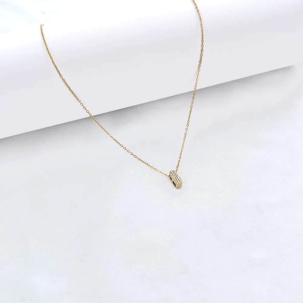 Collana Letterine Piccole Oro