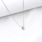 Collana Letterine Piccole Argento