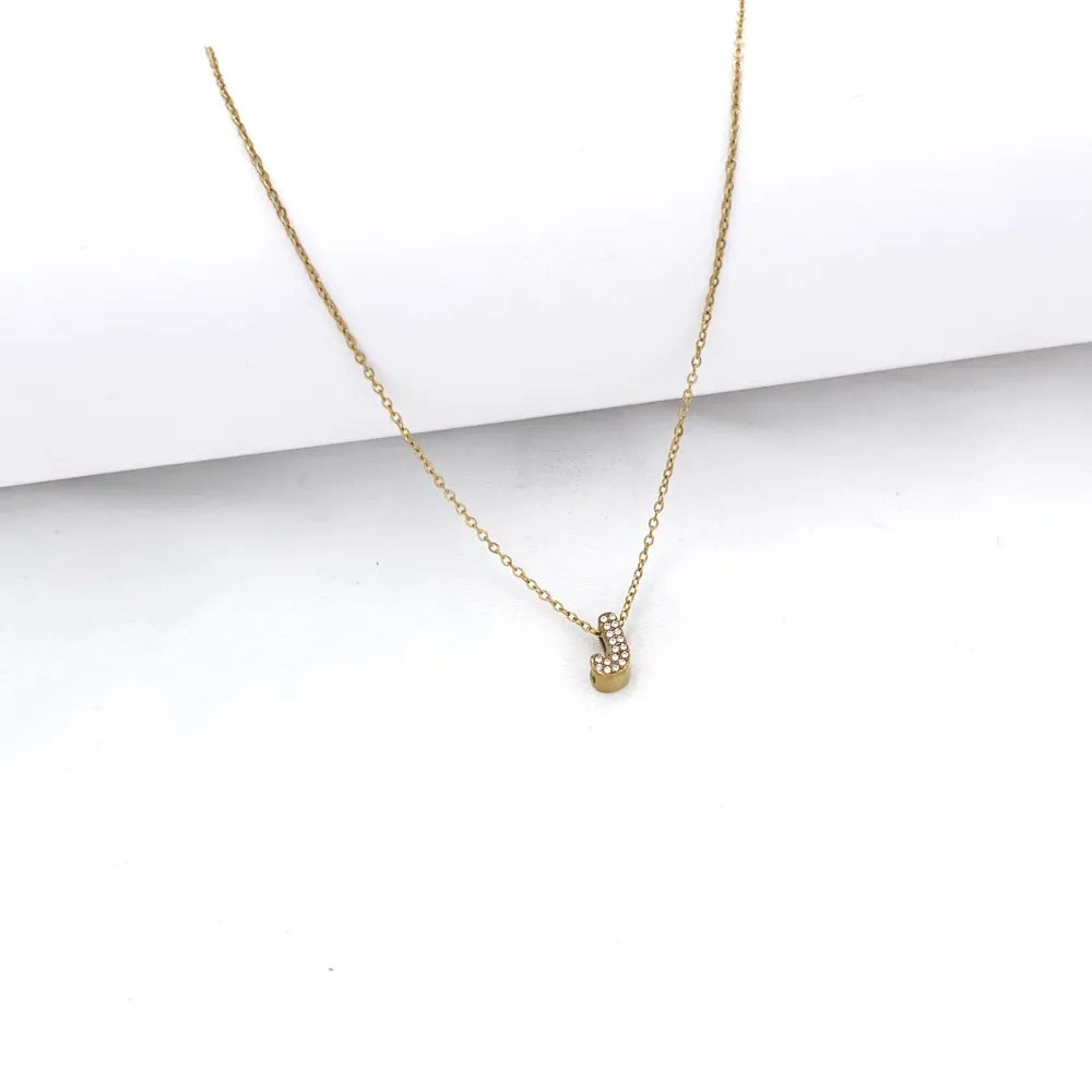 Collana Letterine Piccole Oro