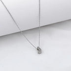 Collana Letterine Piccole Argento