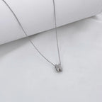Collana Letterine Piccole Argento