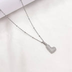 Collana Letterine Grandi Argento