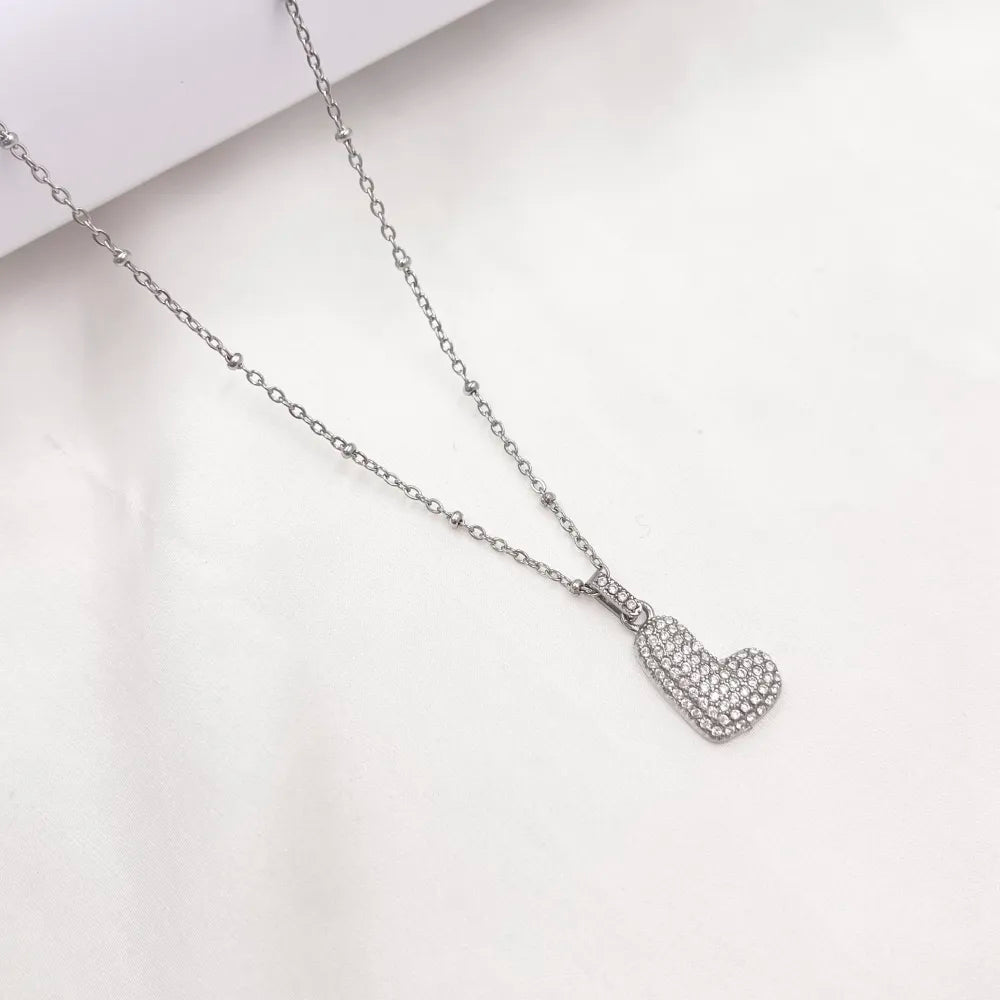 Collana Letterine Grandi Argento