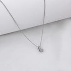 Collana Letterine Piccole Argento