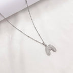 Collana Letterine Grandi Argento