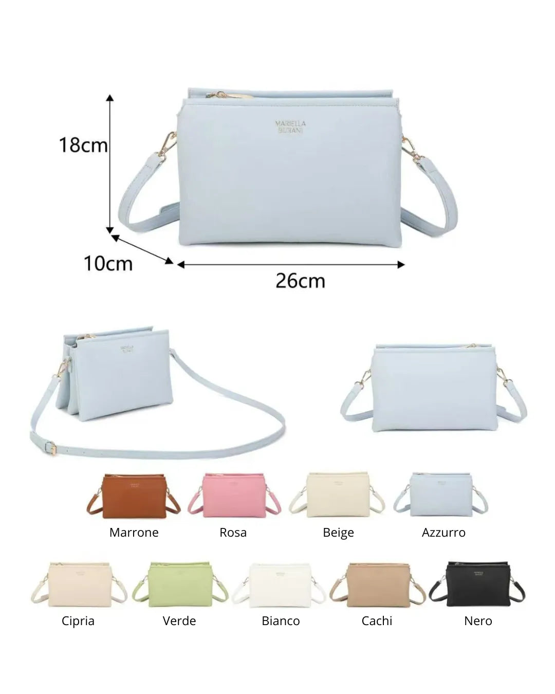 Pochette Tracolla Zip