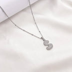 Collana Letterine Grandi Argento