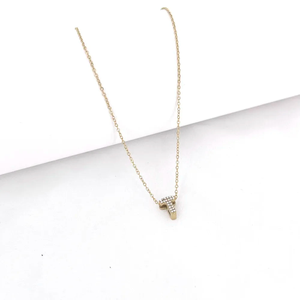 Collana Letterine Piccole Oro