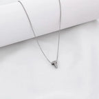 Collana Letterine Piccole Argento