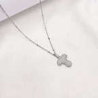 Collana Letterine Grandi Argento