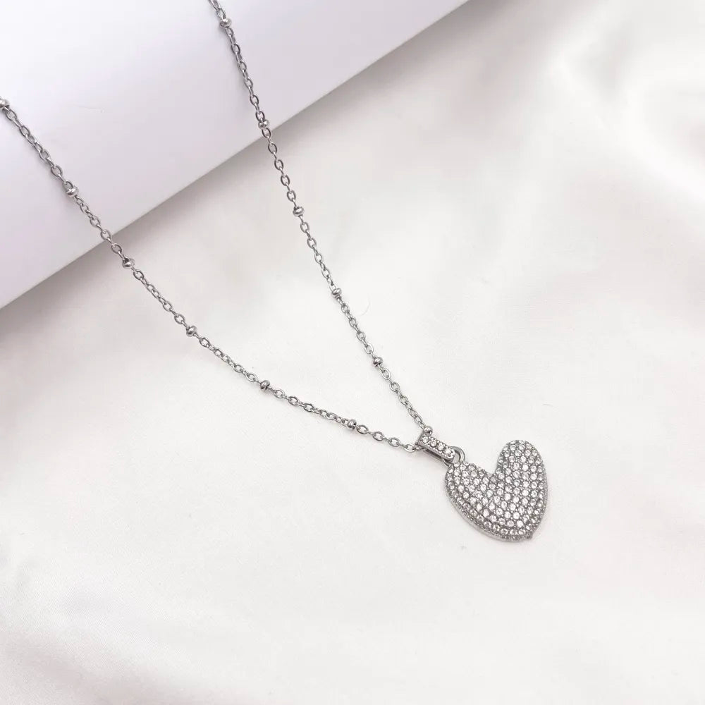 Collana Letterine Grandi Argento